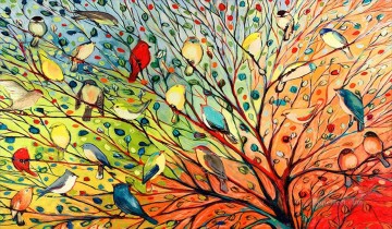 春の鳥の鳥 Oil Paintings